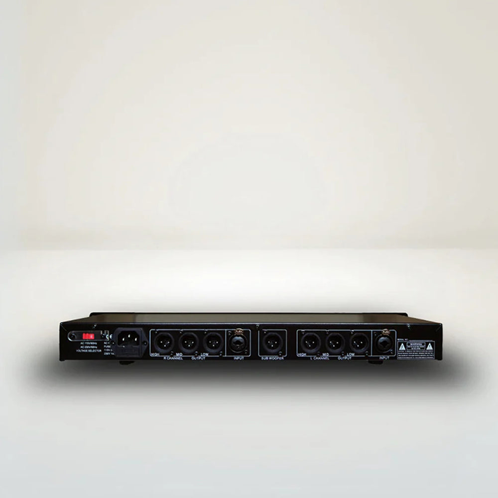 MR DJ 234XO 2/3-Way Stereo, 4-Way Mono Crossover