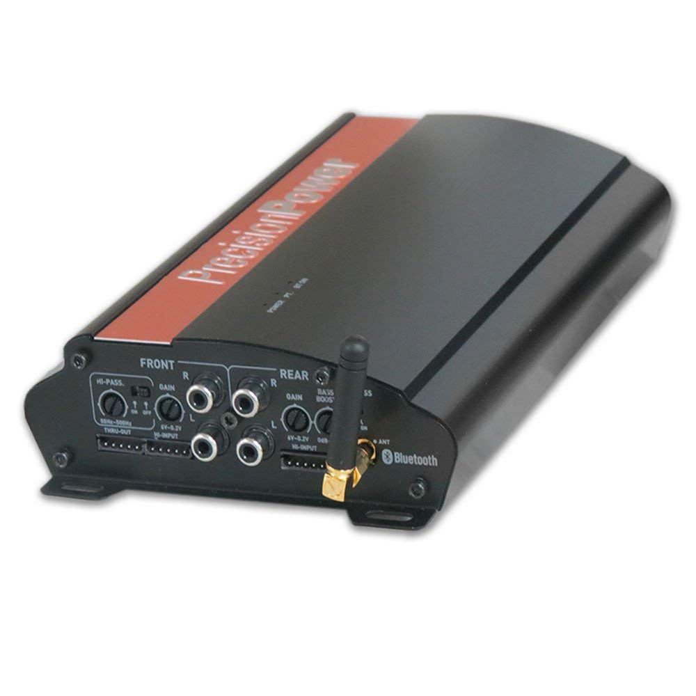PRECISION POWER i520.4B BLUETOOTH MOTORCYCLE CAR 4 CHANNEL SPEAKERS AMPLIFIER