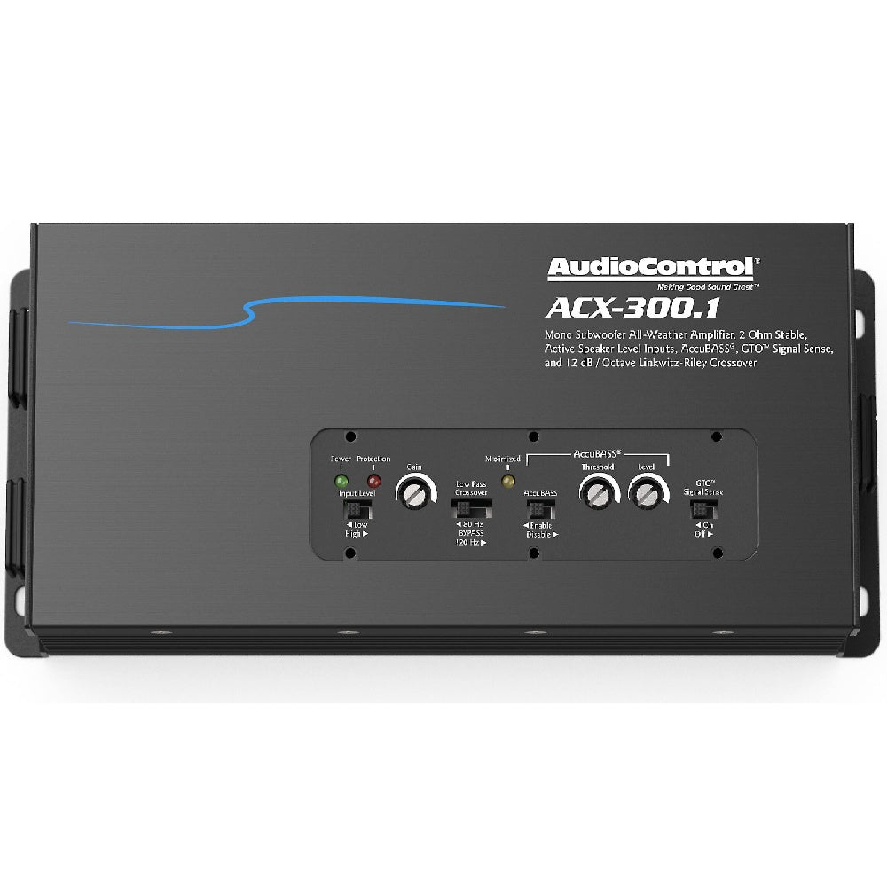 AudioControl ACX-300.1 ACX Series All-Weather 300W Monoblock Audio Marine Amplifier