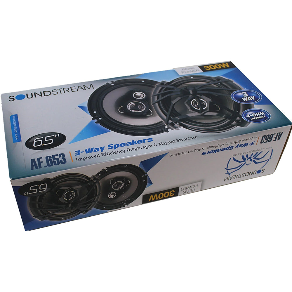 Soundstream AF.653 Arachnid Series 6.5 Inch 3-Way Speaker