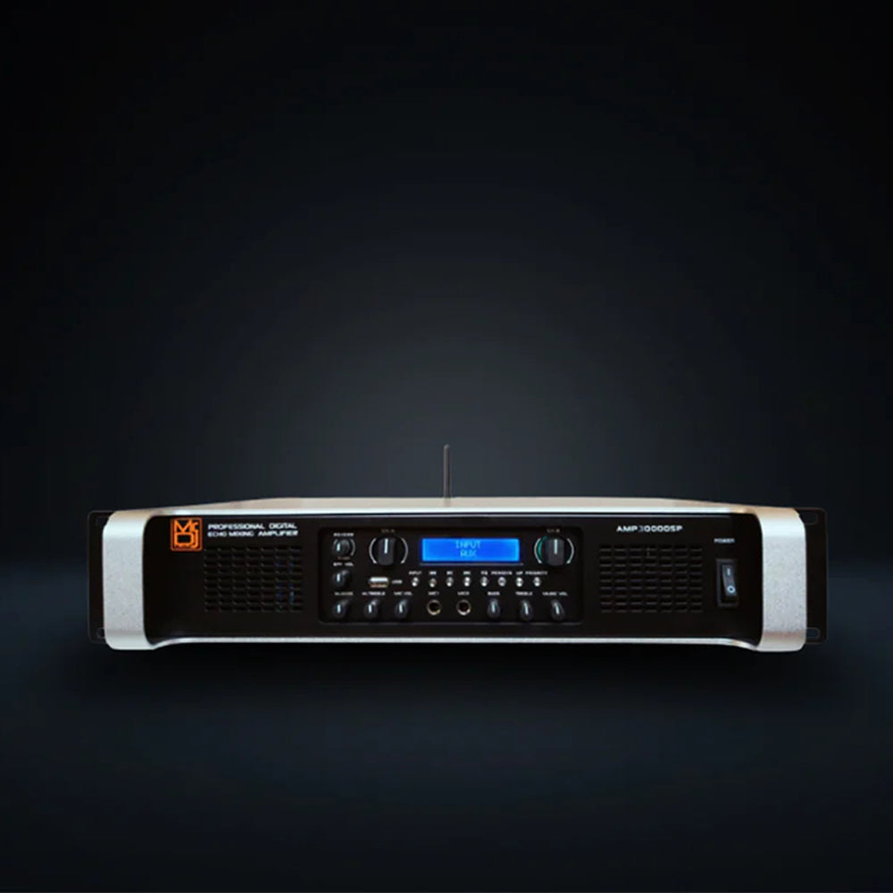 MR DJ AMP3000DSP 2Ch Class Ab 3000W Pa Dj Power Amplifier Onboard Dsp Bluetooth Usb