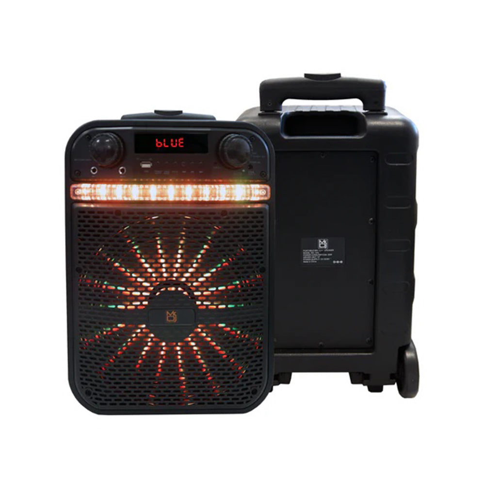 MR DJ AXL 10 Inch Active Speaker With  Bluetooth & Fm Radio & Mp3  Player, Eq, With Built In 4  Hours Battery