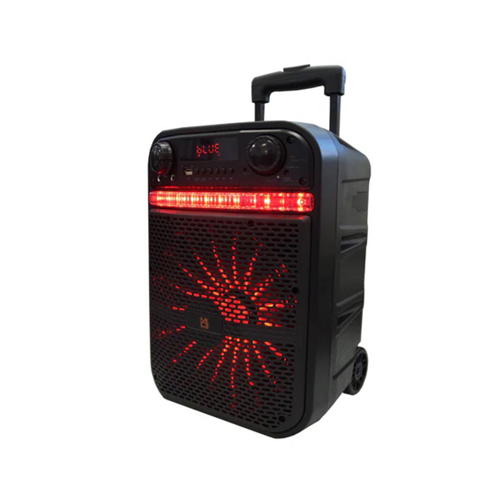 MR DJ AXL 10 Inch Active Speaker With  Bluetooth & Fm Radio & Mp3  Player, Eq, With Built In 4  Hours Battery
