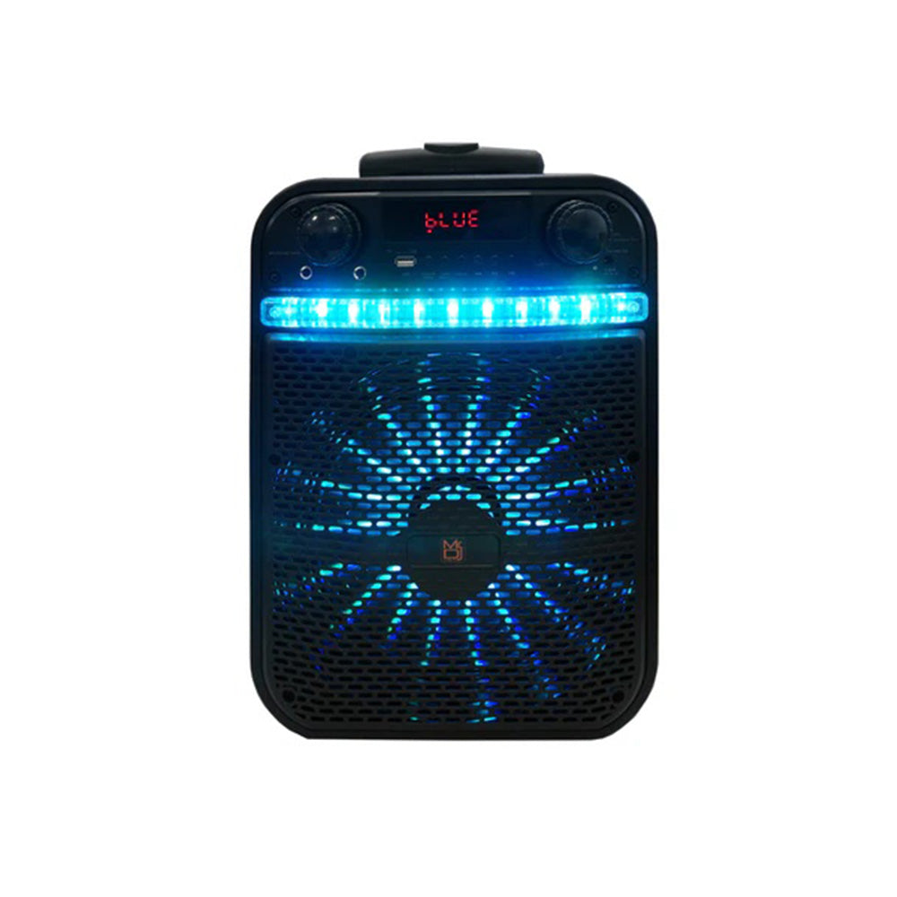 MR DJ AXL 10 Inch Active Speaker With  Bluetooth & Fm Radio & Mp3  Player, Eq, With Built In 4  Hours Battery