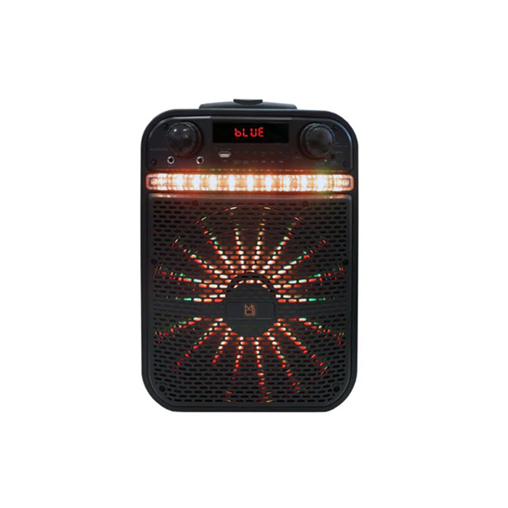 MR DJ AXL 10 Inch Active Speaker With  Bluetooth & Fm Radio & Mp3  Player, Eq, With Built In 4  Hours Battery
