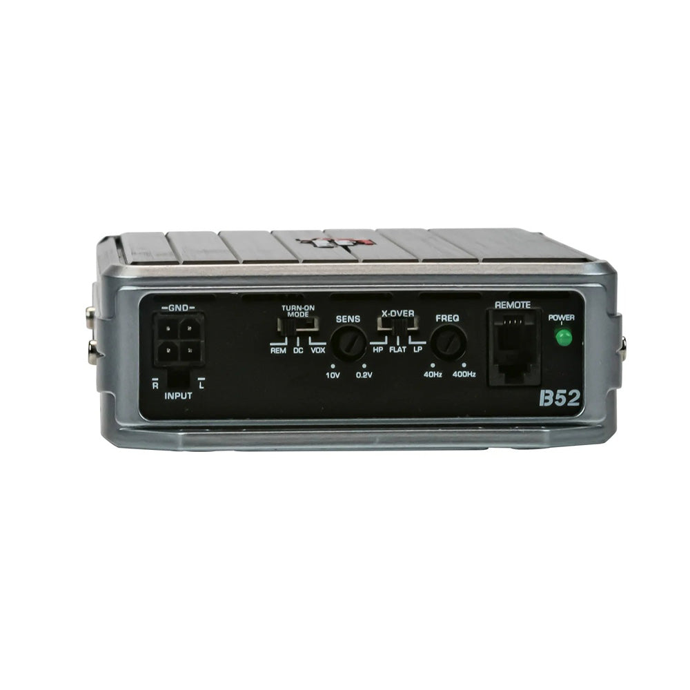 Cerwin Vega RPMST692CX2LK13 (1998-2013 Harley Davidson® Cut-in Lid Kit with ST692CX2 - (2Ω)) + B52 (Stealth Bomber 2-Channel Class-D Full Range Amplifier)