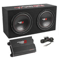 Cerwin Vega BKX212S XED Series 12" 500W RMS (1000 Peak Power Handling) Dual-Loaded Sealed Basskit Subwoofers in Factory-Tuned Enclosure