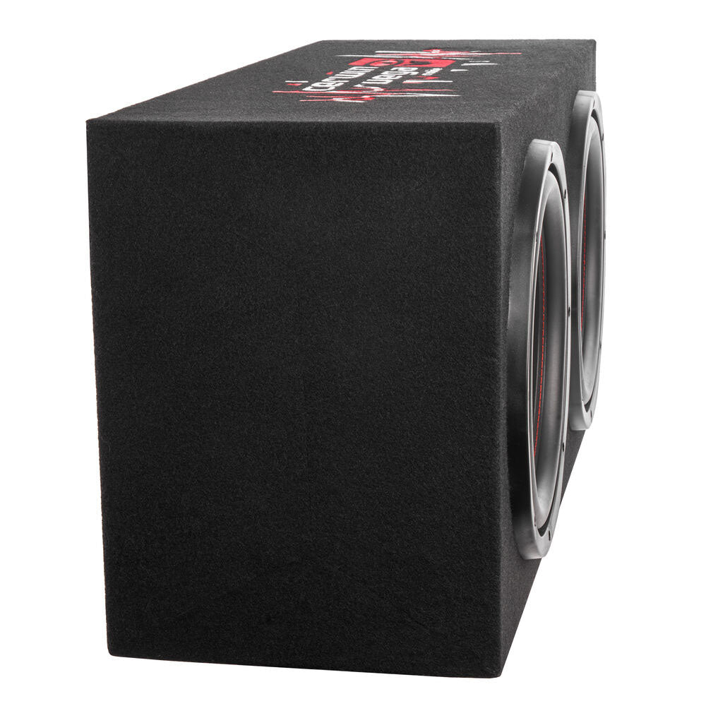 Cerwin Vega BKX212S XED Series 12" 500W RMS (1000 Peak Power Handling) Dual-Loaded Sealed Basskit Subwoofers in Factory-Tuned Enclosure