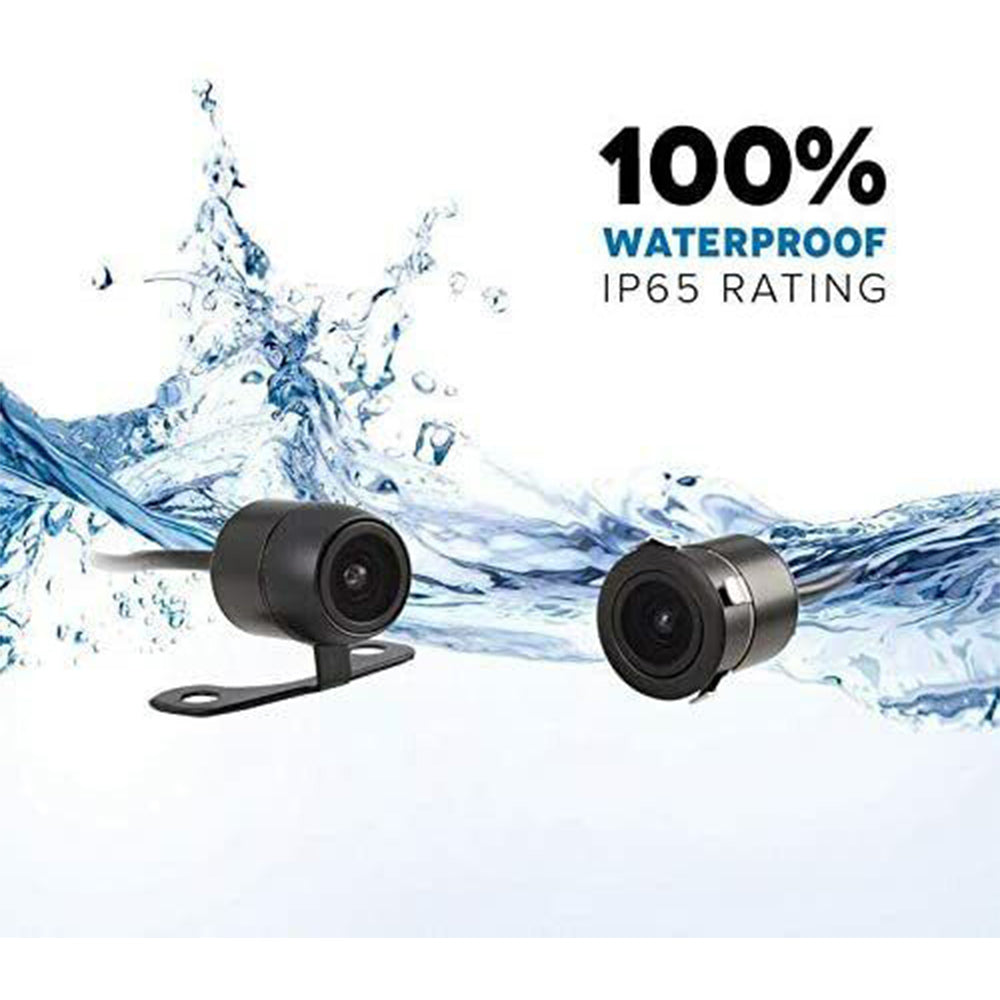 Power Acoustik BUC1 Universal Waterproof Bracket or Flush Mount Backup Camera