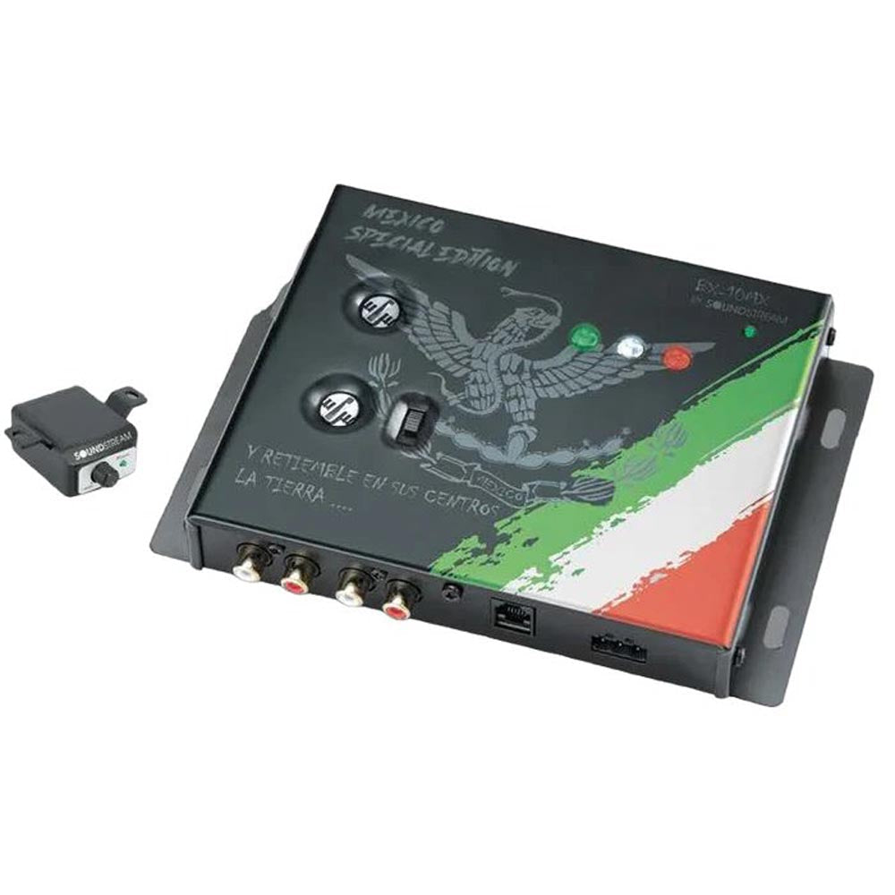 Soundstream BX-10MX Digital Bass Reconstruction Processor with Dash Mount Remote Gain Control