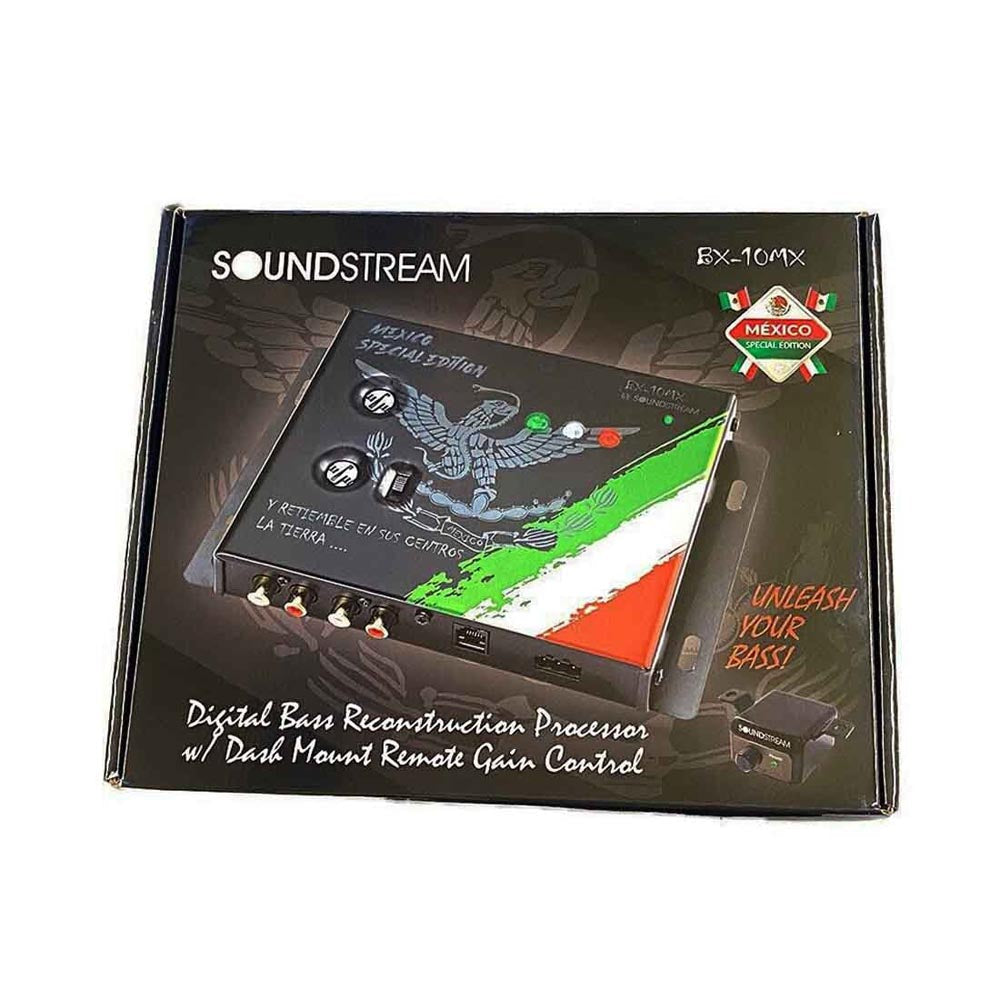 Soundstream BX-10MX Digital Bass Reconstruction Processor with Dash Mount Remote Gain Control