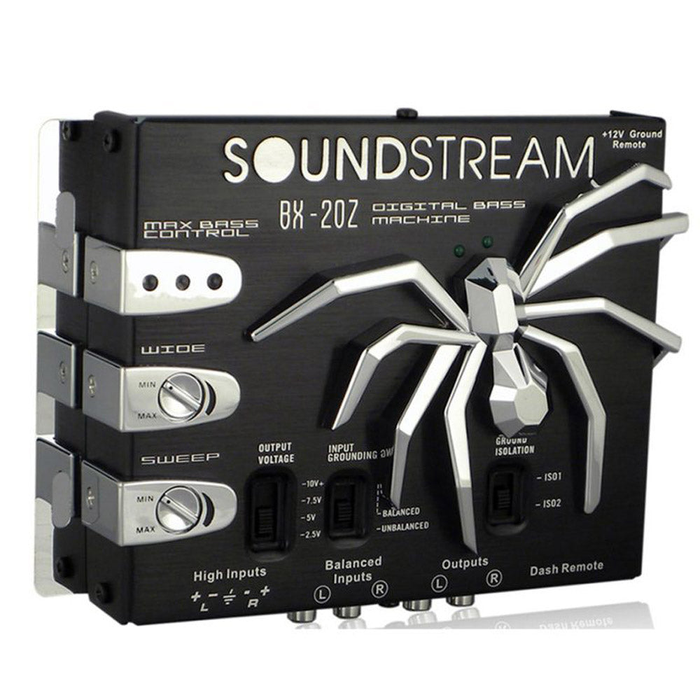 Soundstream BX-20Z Digital Bass Driver with Dash Mount Remote Control