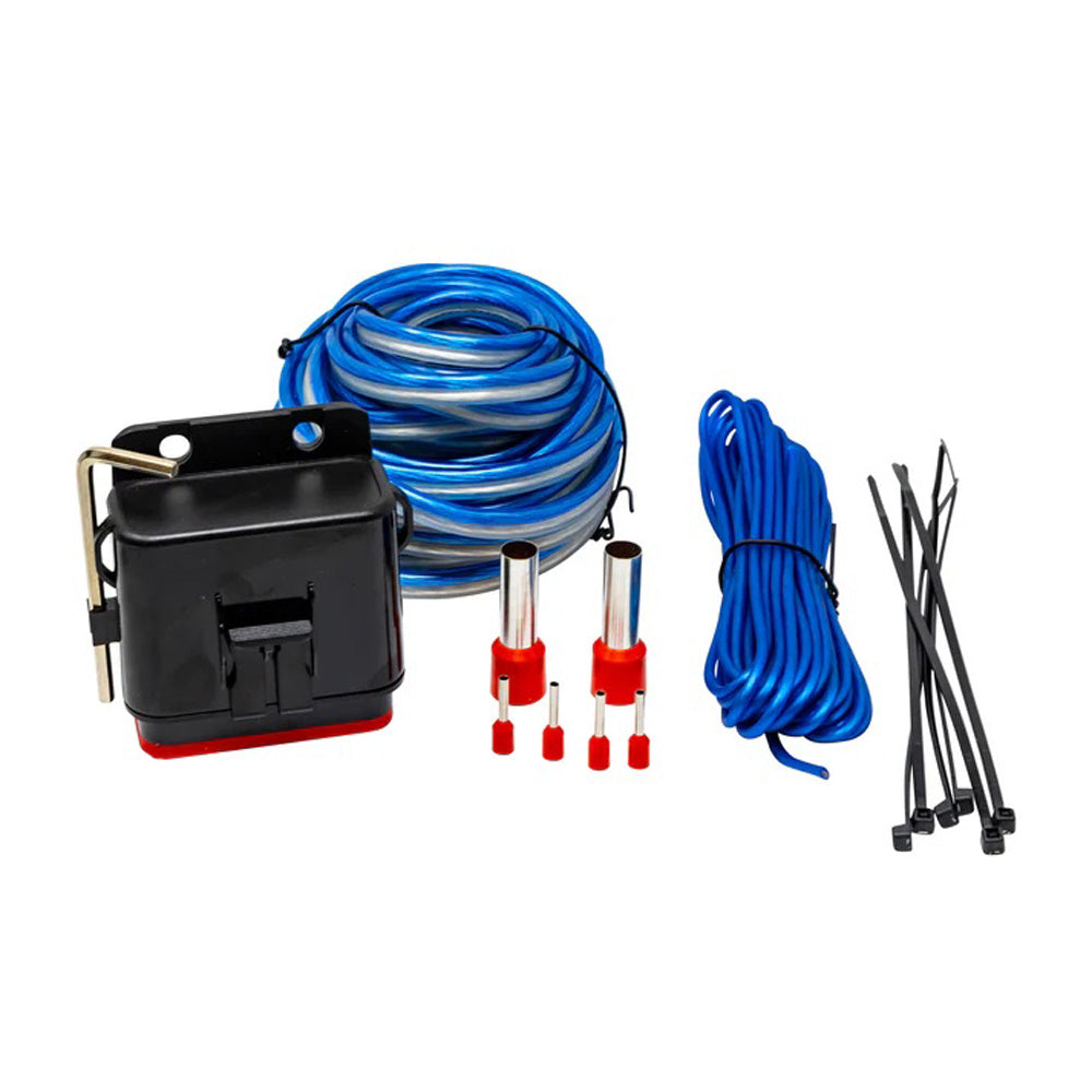 Cerwin Vega CAKM42 4 Gauge Complete Waterproof Amp Kit, 20ft. with RCA, Speaker Cable