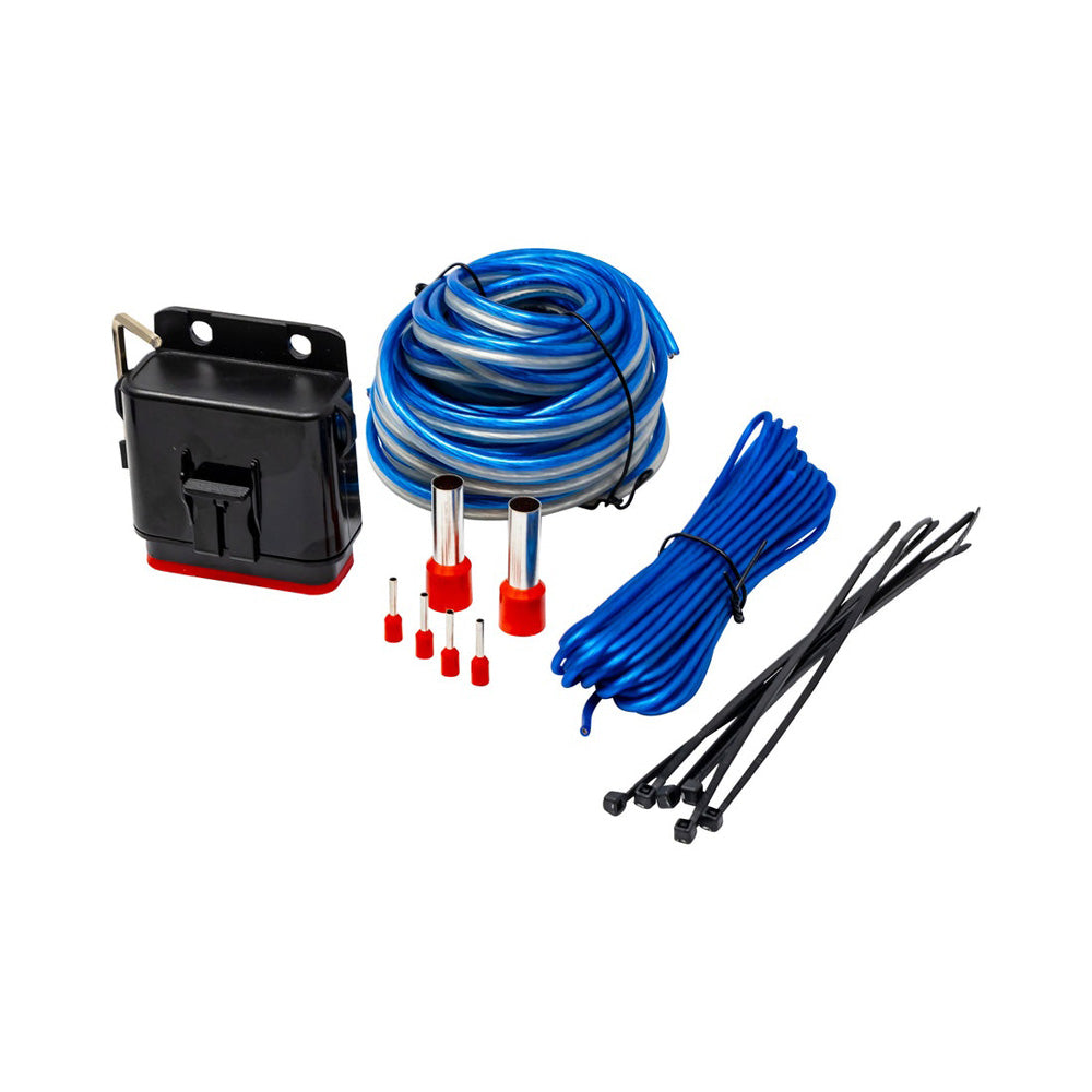 Cerwin Vega CAKM42 4 Gauge Complete Waterproof Amp Kit, 20ft. with RCA, Speaker Cable