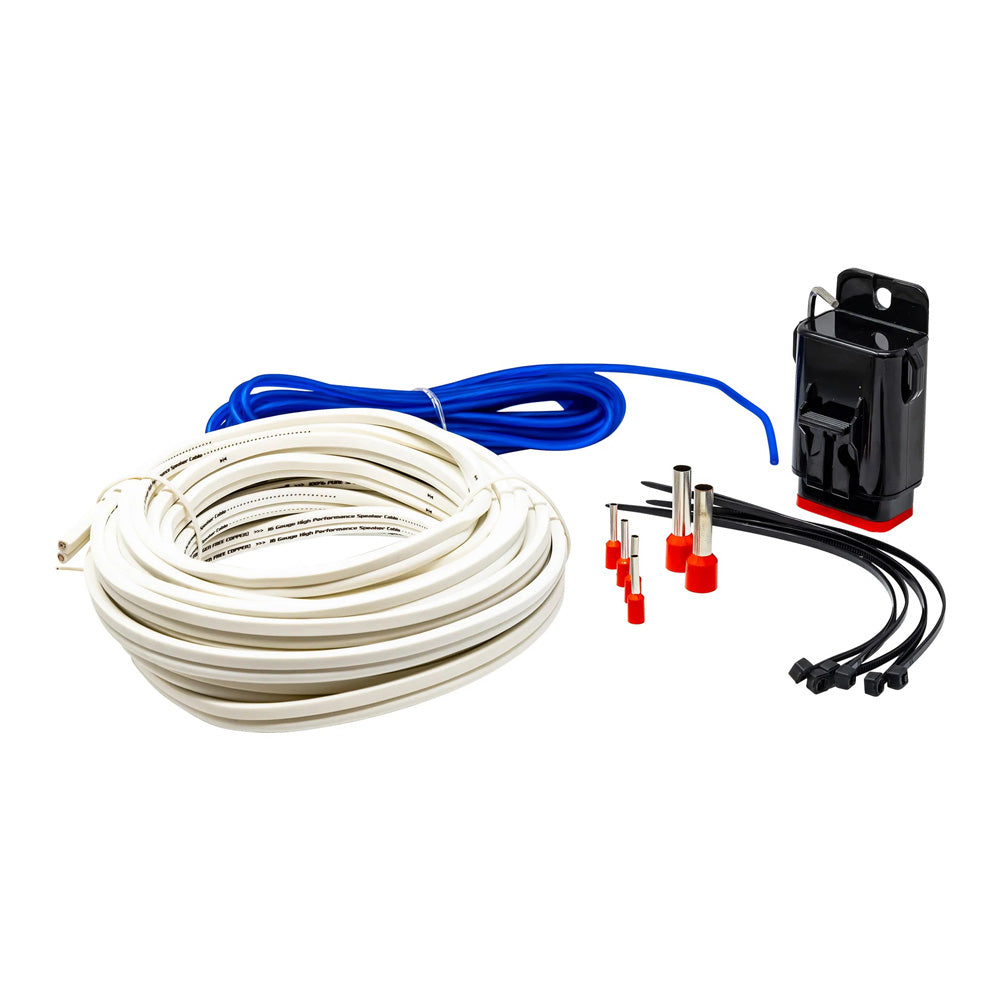 Cerwin Vega CAKM82 8 Gauge Complete Waterproof Amp Kit, 20ft. With RCA, Speaker Cable