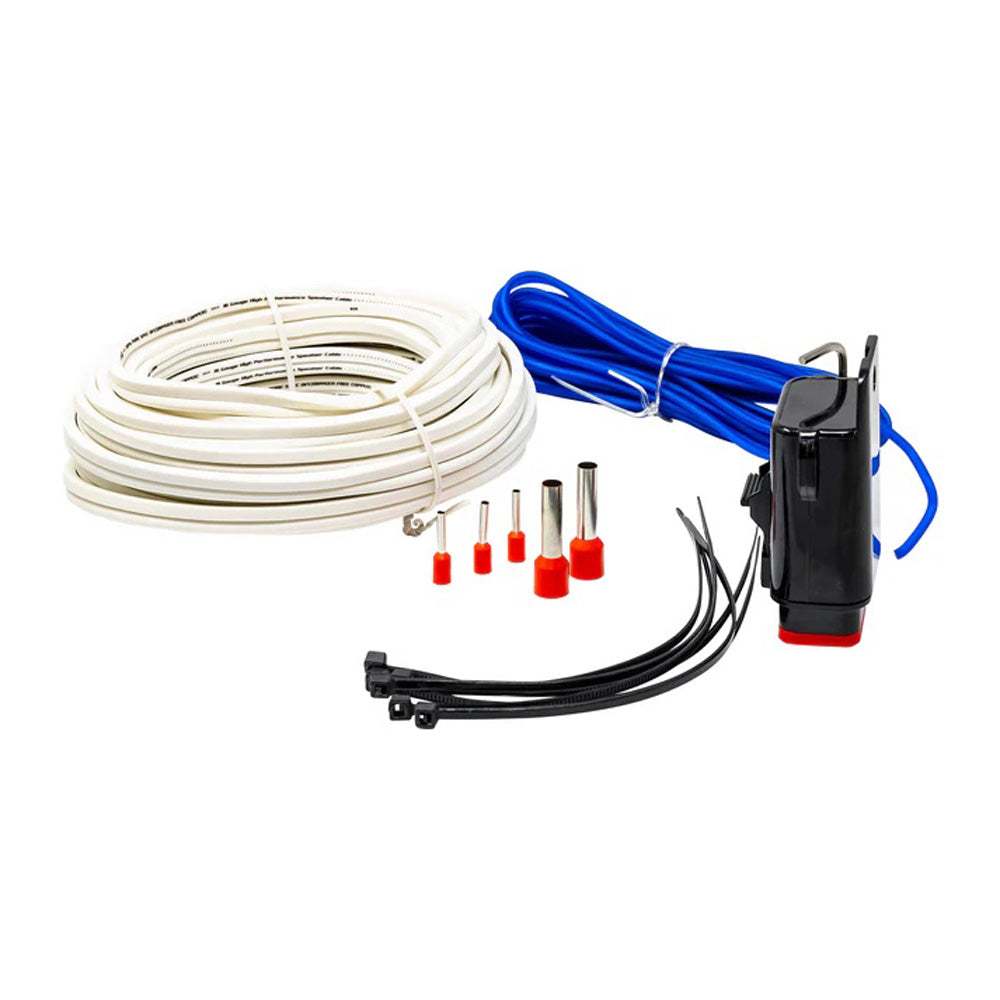 Cerwin Vega CAKM82 8 Gauge Complete Waterproof Amp Kit, 20ft. With RCA, Speaker Cable