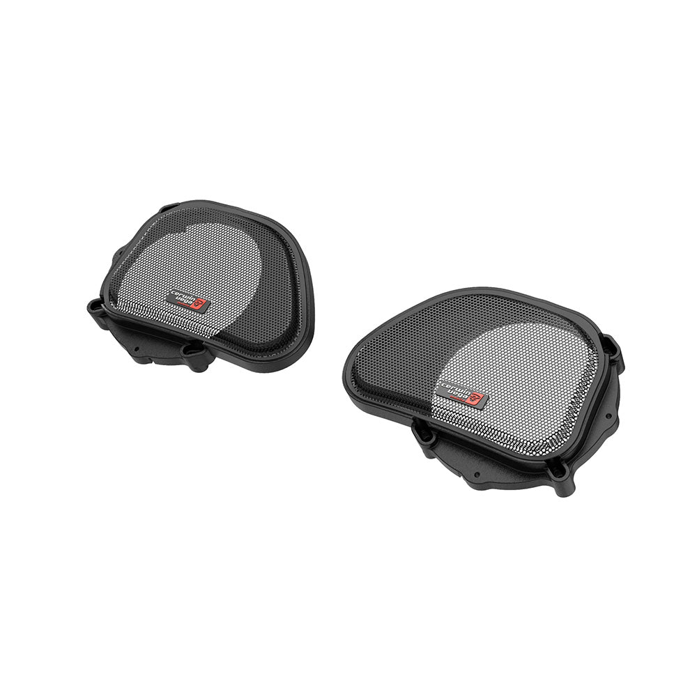 Cerwin Vega CDRG13 1998-2013 Harley Davidson® Road Glide Upper Fairing Speaker Grills with Cerwin Vega Logo (Pair)