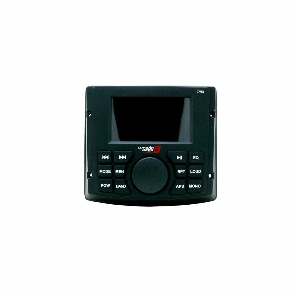 Cerwin Vega CMR3 RPM Series All-Weather Audio Player/Receiver with 3" TFT Color Display Screen