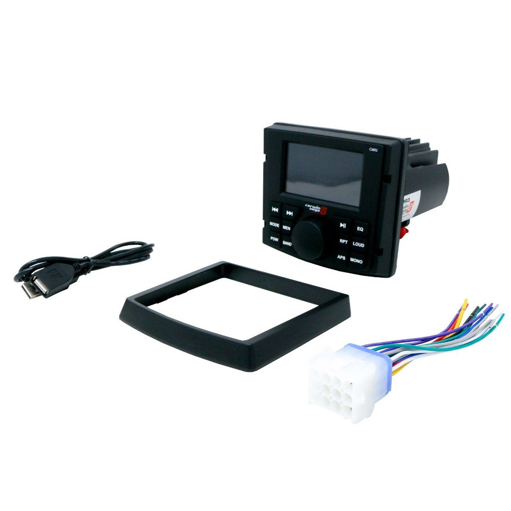 Cerwin Vega CMR3 RPM Series All-Weather Audio Player/Receiver with 3" TFT Color Display Screen