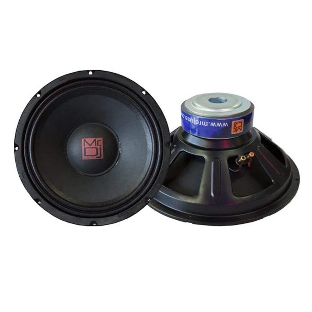 MR DJ COMDW10 10 Inch 640W 60 Oz. 8-Ohms Universal Pro Pa/Dj Raw Woofer Subwoofer