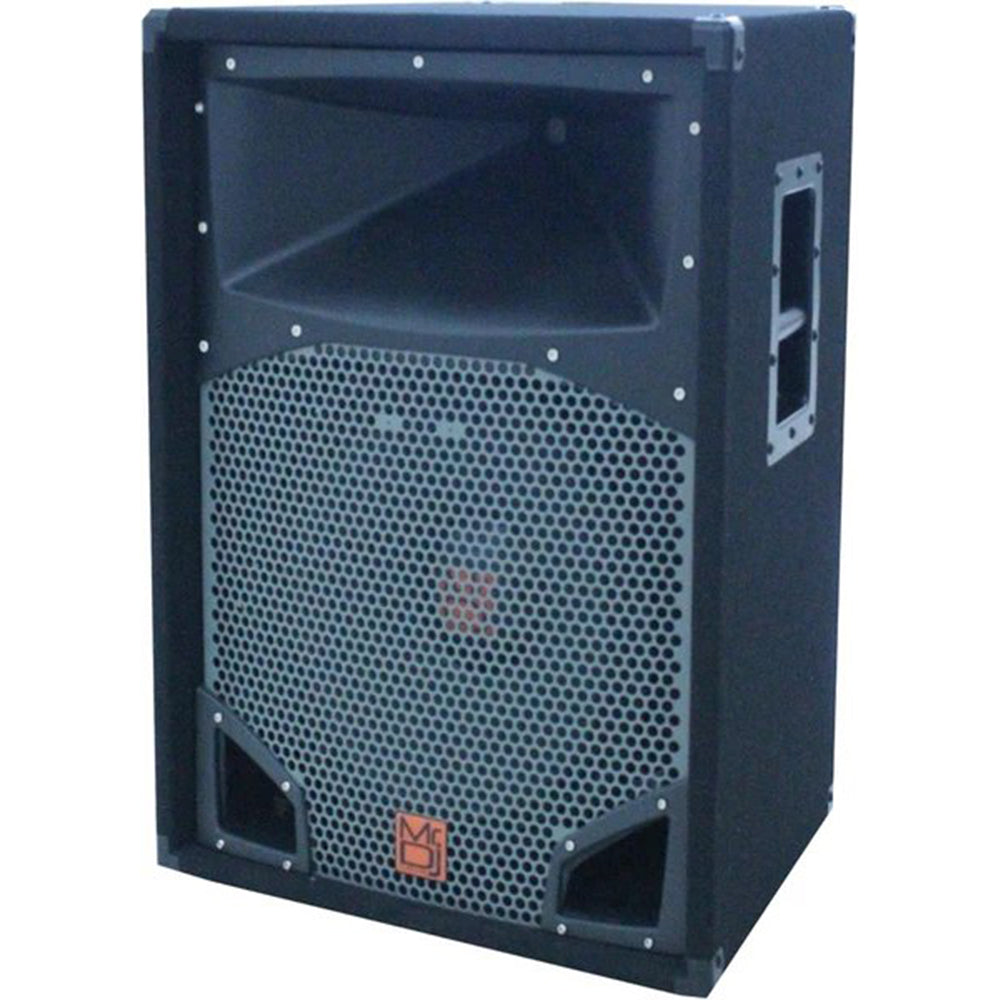 MR DJ COMS15 2-Way Pa Dj Speaker 15" 2500 Watts 2" Titanium Driver