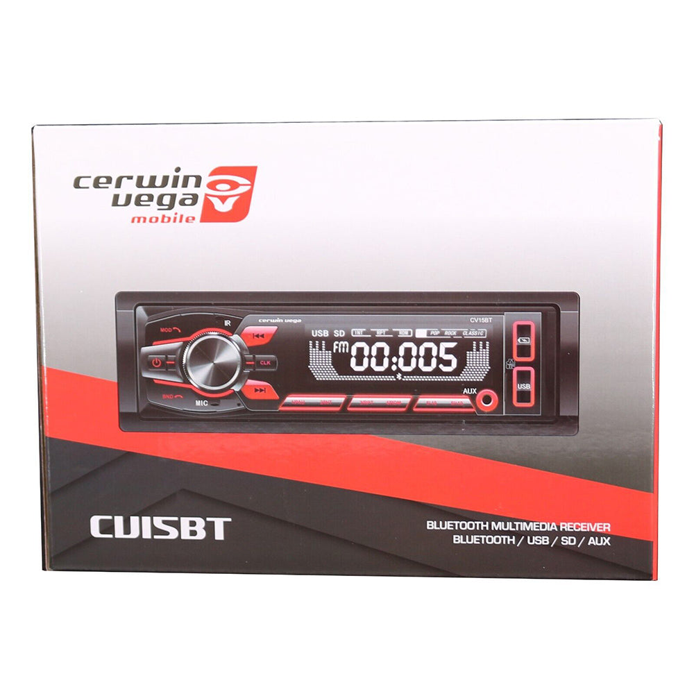 Cerwin Vega CV15BT Bluetooth Multimedia Receiver BLUETOOTH / USB / SD / AUX