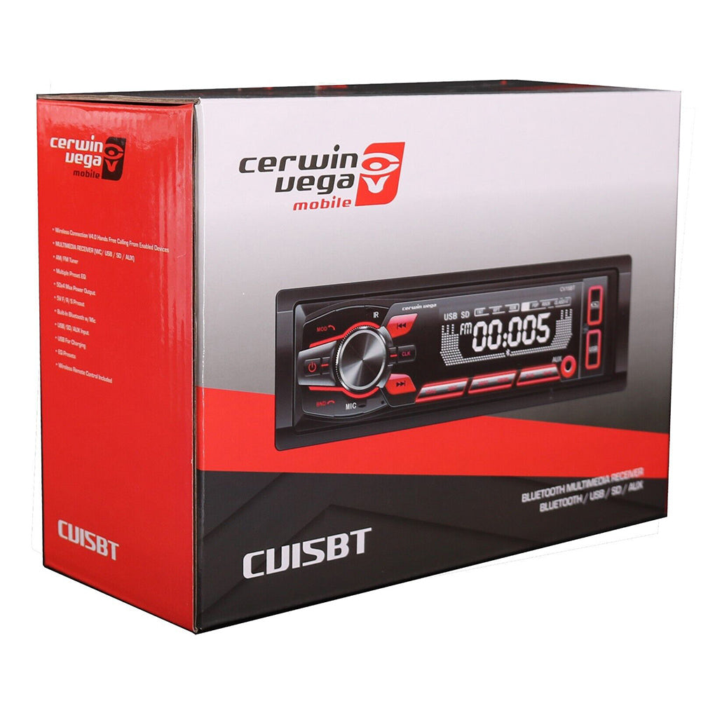 Cerwin Vega CV15BT Bluetooth Multimedia Receiver BLUETOOTH / USB / SD / AUX