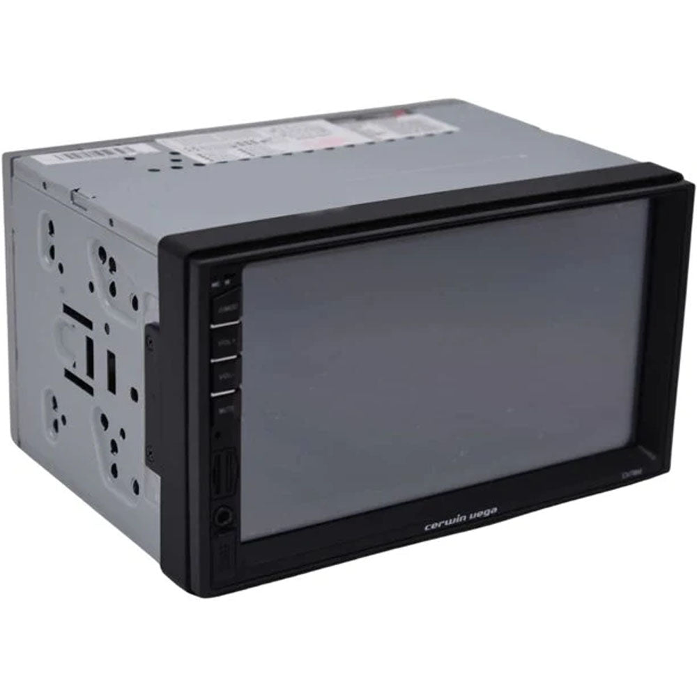 Cerwin Vega CV7BM 2-DIN Mechless MP5 Multimedia Receiver with 7 Inch LCD Touch Screen
