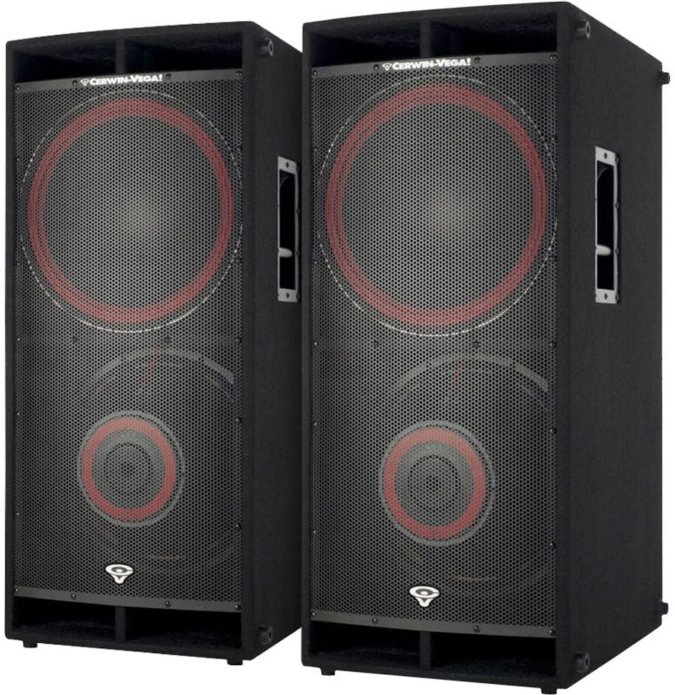 Cerwin Vega CVI-218S Passive Portable PA Speakers