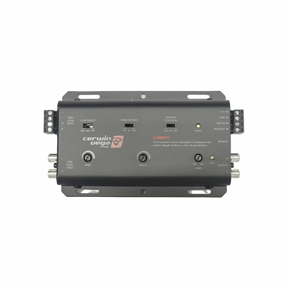 Cerwin Vega CVM4 2 Channel Line Output Converter and Bass Enhancement Proccessor