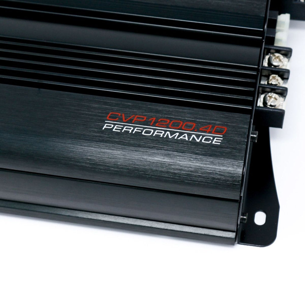 Cerwin Vega CVP1200-4D CVP Series 4-Channel Class D 1 Ohm Stable Amplifier