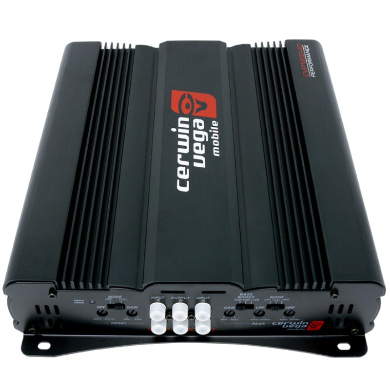 Cerwin Vega CVP1200-4D CVP Series 4-Channel Class D 1 Ohm Stable Amplifier