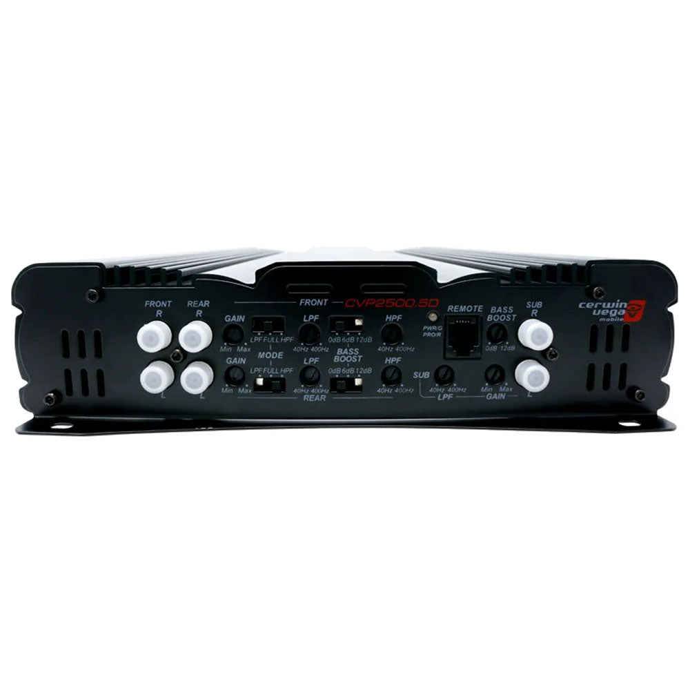 Cerwin Vega CVP2500.5D CVP Series 5 Channels Class D Car Amplifier (1100W RMS)