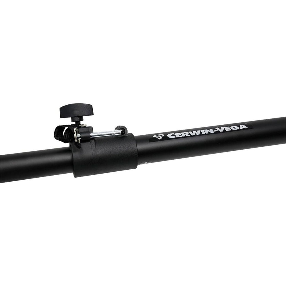 Cerwin Vega CVPOLE-1B Full Adjustable Single Speaker Pole Mount, Screw Lock