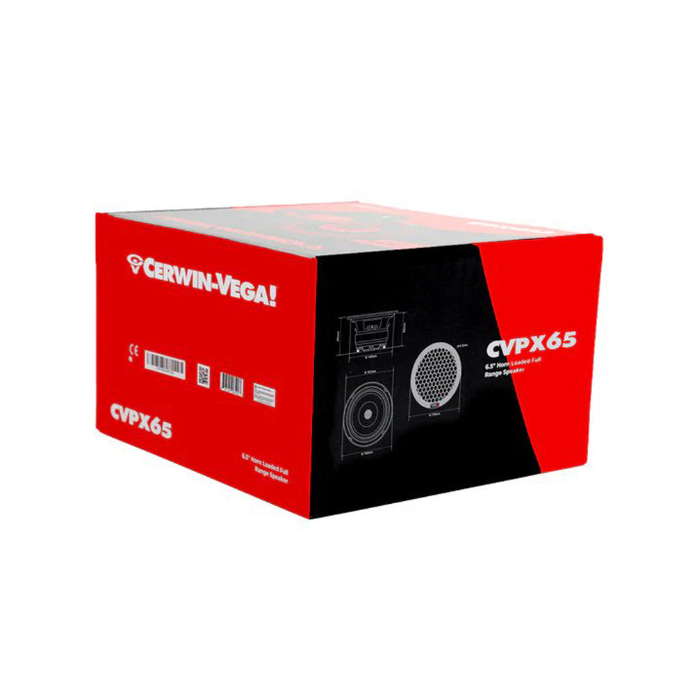Cerwin Vega CVPX65 CVPX Series 6.5 Inch 2-Way Full Range Speaker with Horn Tweeter