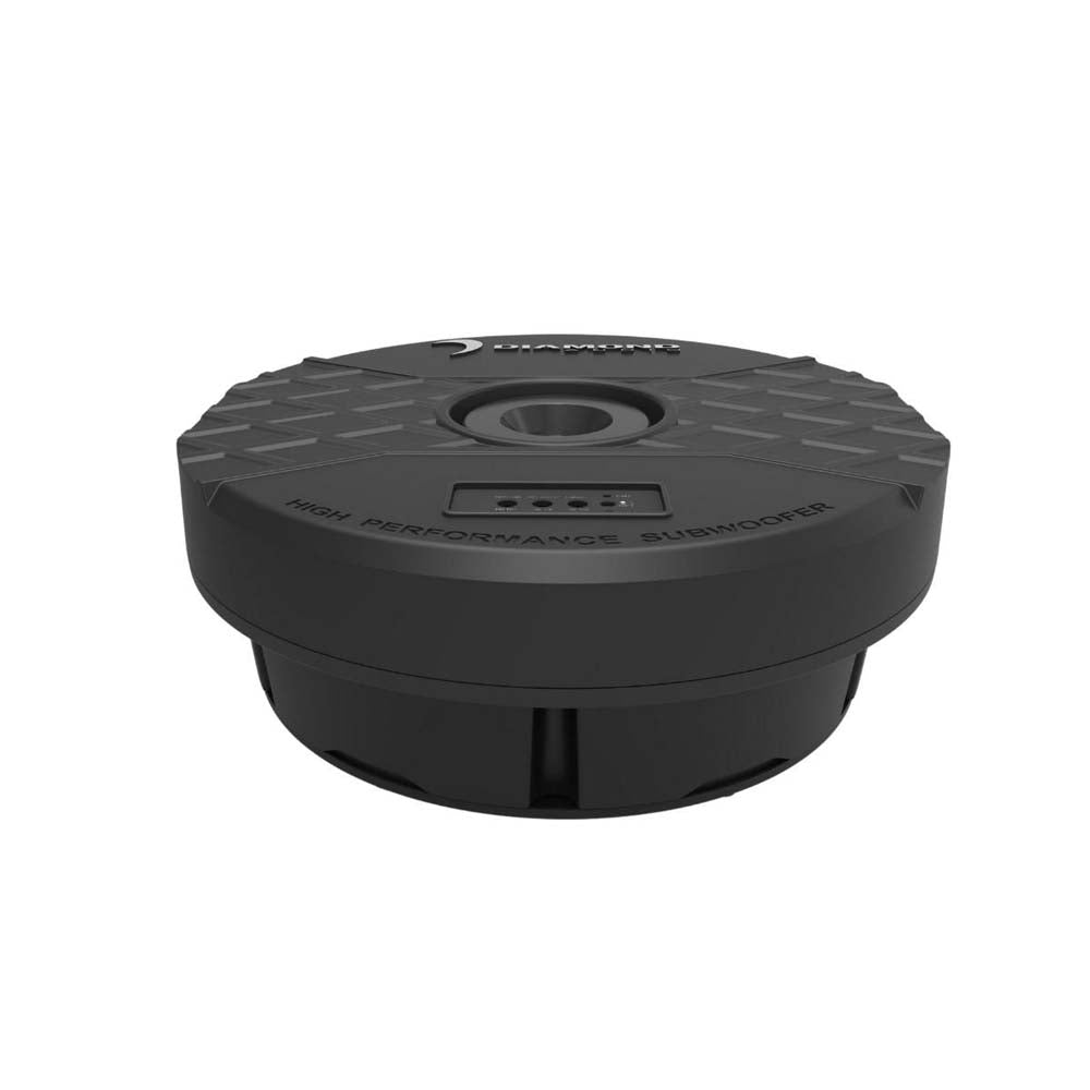 Diamond Audio DASTX12 DMD 11" 150W RMS Power Handling Amplified Shallow Spare Tire Active Subwoofer