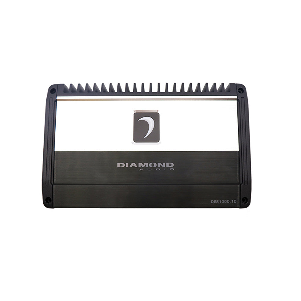 Diamond Audio DES1000.1D Diamond Elite Series 800W x 1 @4Ohms, Class D Full Range Mono Sub Amplifier