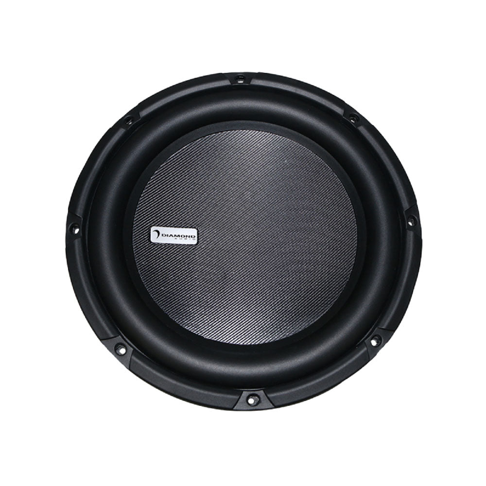 Diamond Audio DES122 500W RMS 12" Dual Diamond Elite Series 2-ohm Car Subwoofer