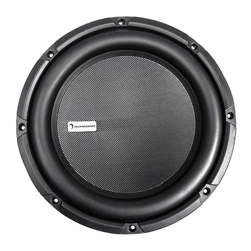 Diamond Audio DES124 500W RMS 12" Dual Diamond Elite Series 2 Ohm Car Subwoofer
