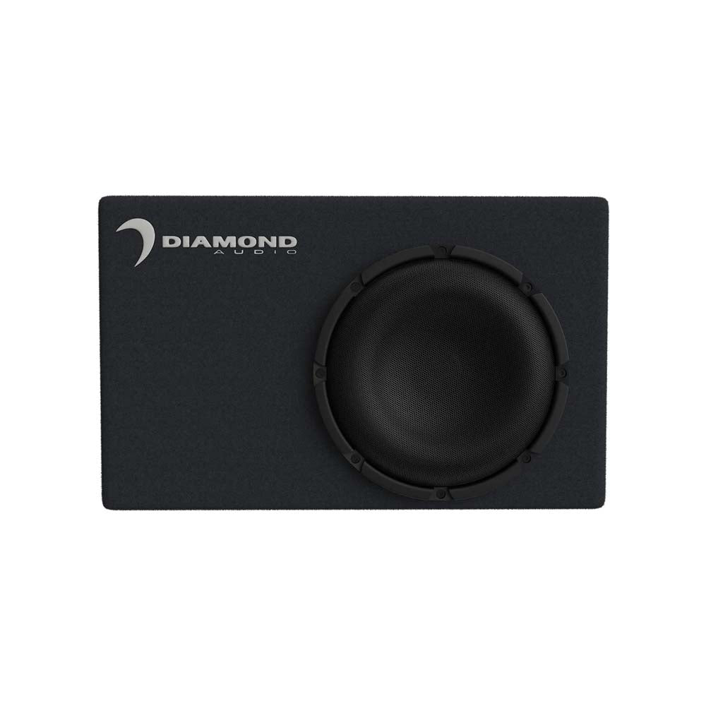 Diamond Audio DESMB10A Elite DES Series 10" Slot Vented Active Subwoofer Enclosure (2Ω)