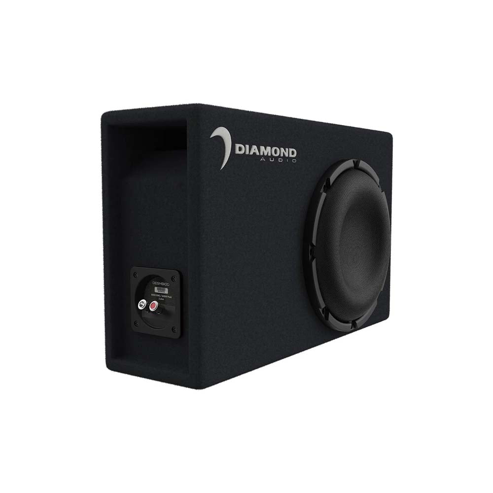 Diamond Audio DESMB10A Elite DES Series 10" Slot Vented Active Subwoofer Enclosure (2Ω)