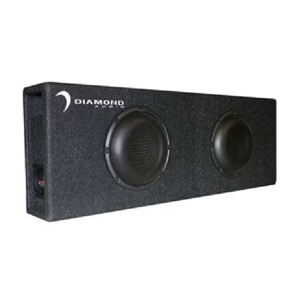 Diamond Audio DESMB10D Elite DES Series 10" Dual Slot Vented Passive Subwoofer Enclosure (2Ω)
