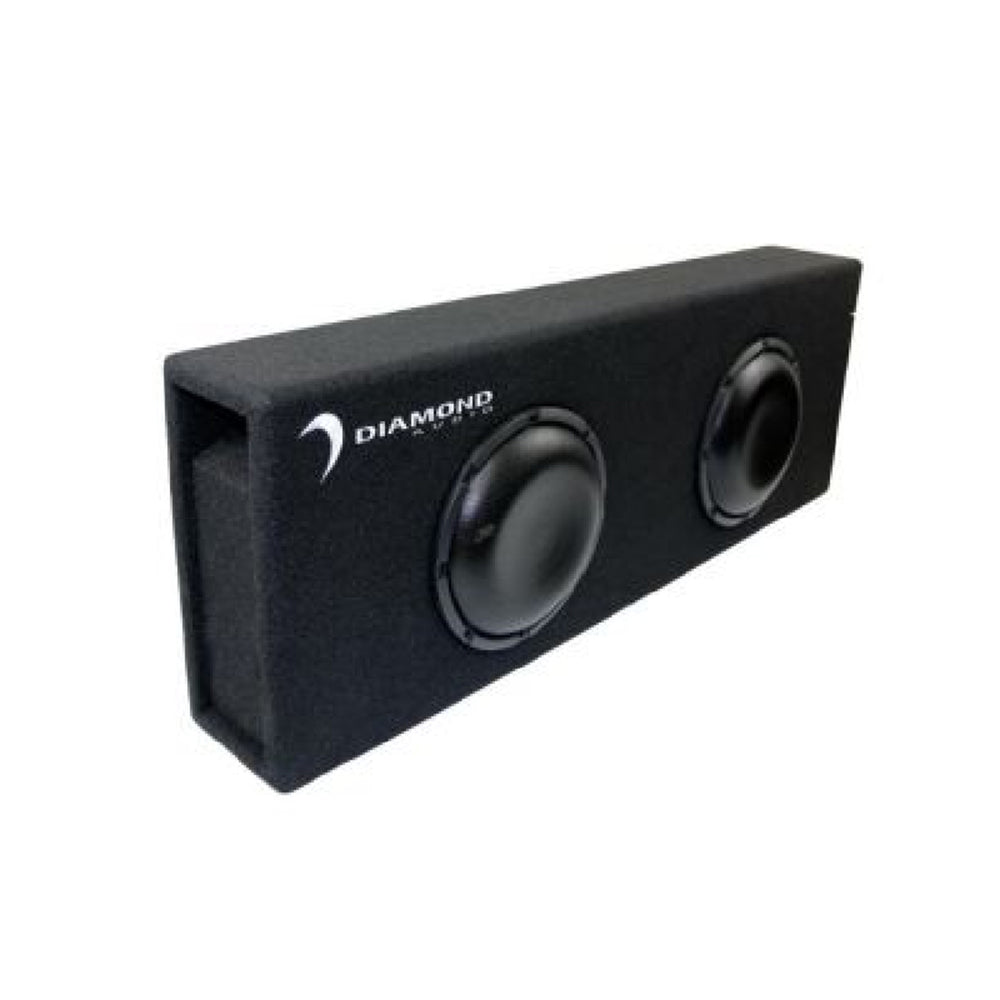 Diamond Audio DESMB10D Elite DES Series 10" Dual Slot Vented Passive Subwoofer Enclosure (2Ω)