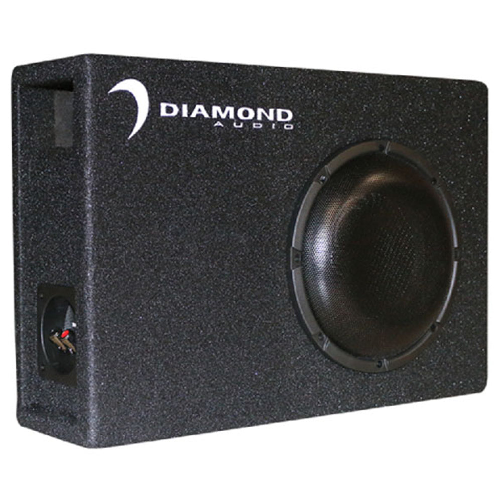 Diamond Audio DESMB8 Single 8" Loaded Slot Vented Subwoofer Enclosure 250W RMS