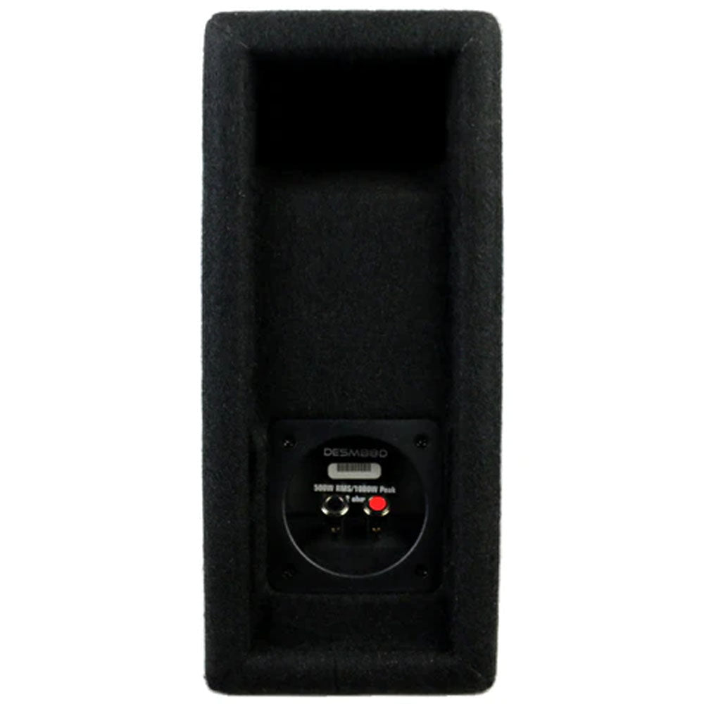 Diamond Audio DESMB8D 500W RMS Dual 8-inch Loaded Slot Vented Subwoofer Enclosure