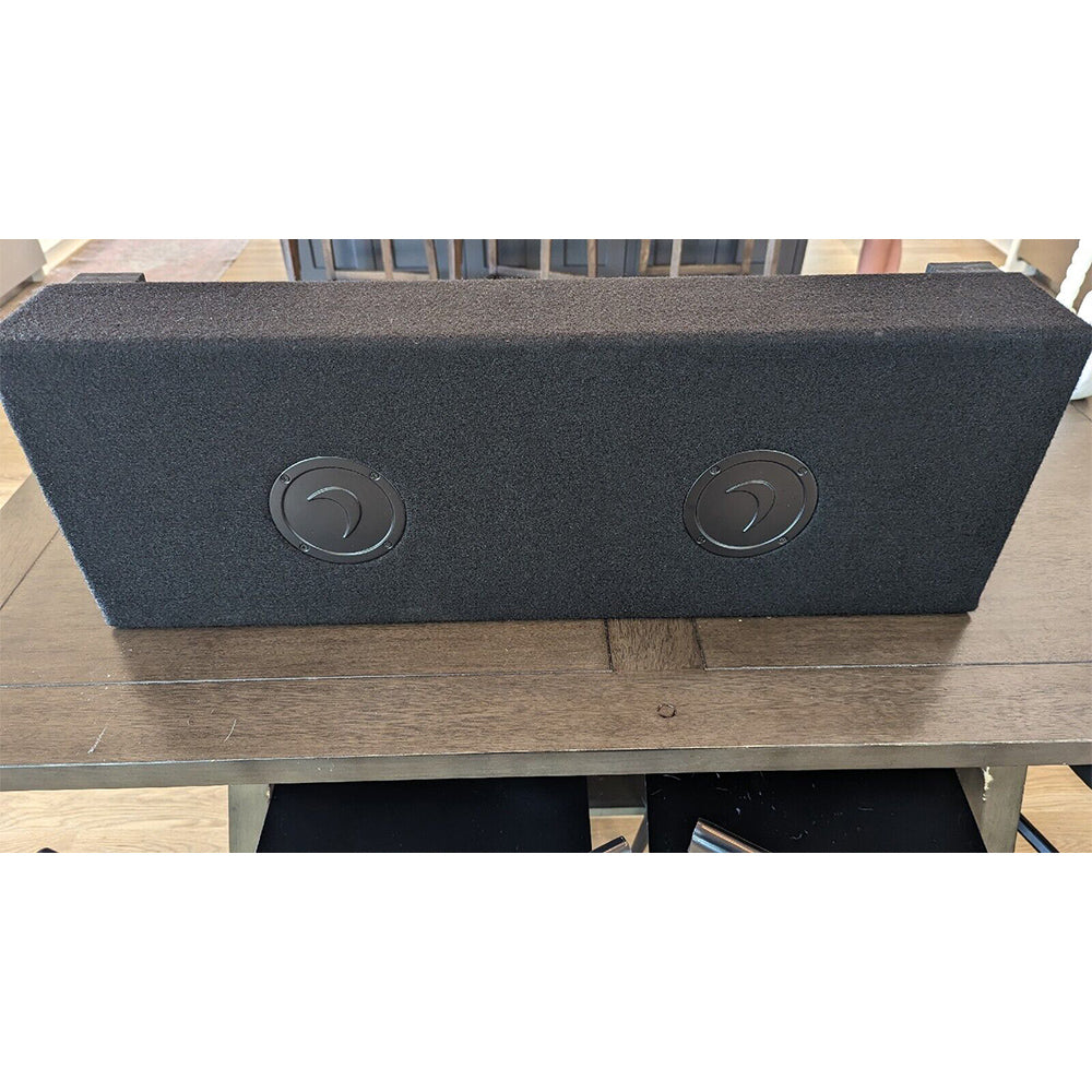 Diamond Audio DESMB8D 500W RMS Dual 8-inch Loaded Slot Vented Subwoofer Enclosure