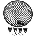 MR DJ DJS6.5 6.5 Inch Metal Waffle Mesh Grill Speaker Subwoofer Woofer + Clips & Screws