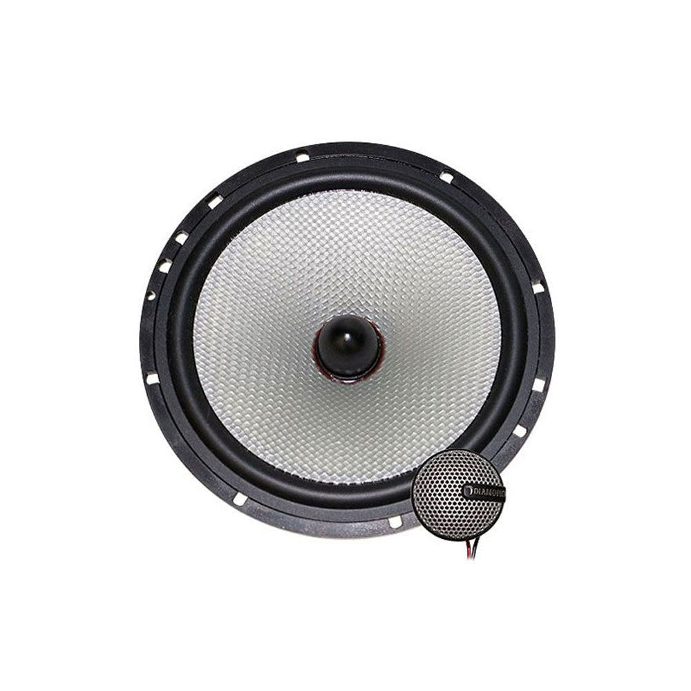 Diamond Audio DMD65C 200W Peak (100W RMS) 6.5" DMD Series 2-Way Car Component Speaker System