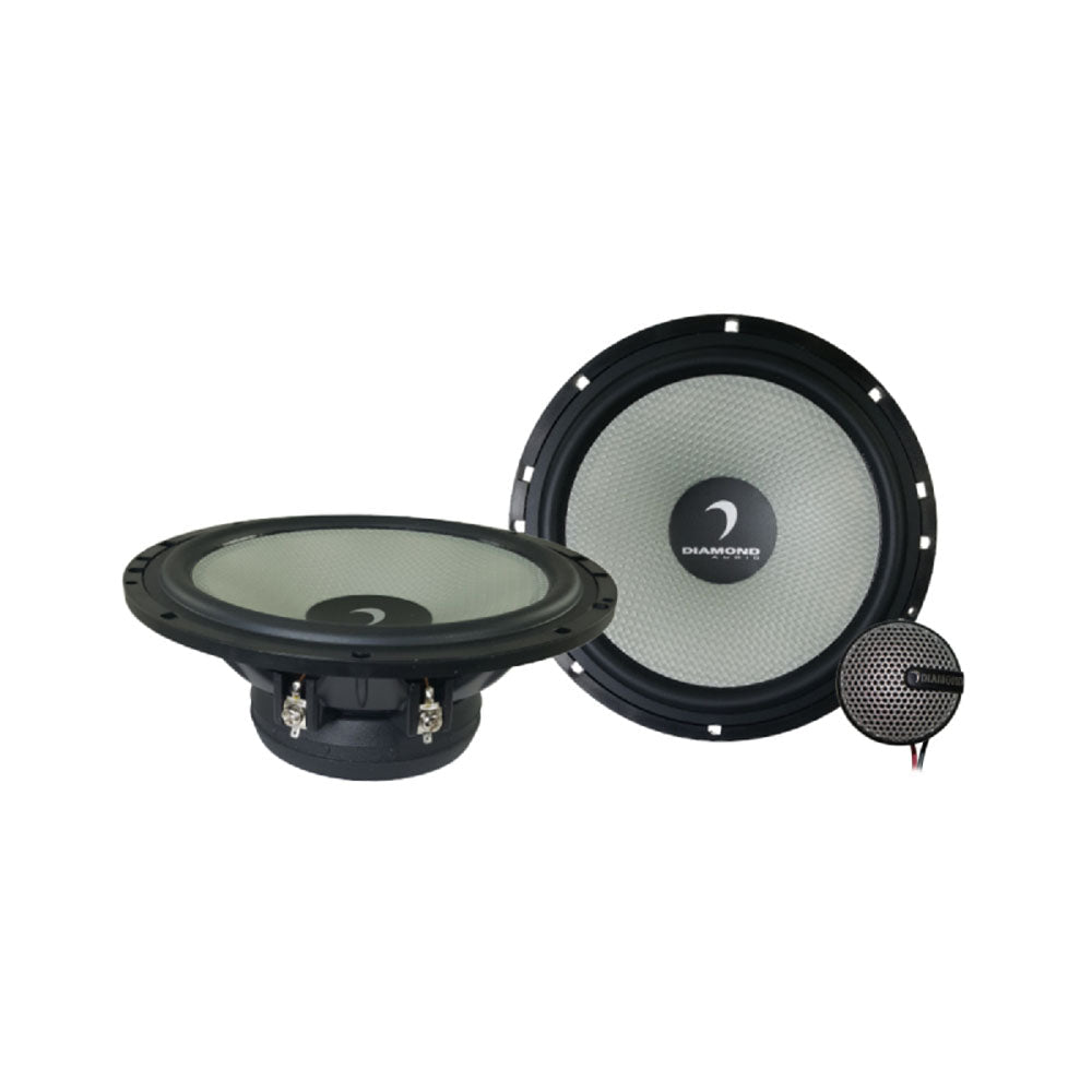 Diamond Audio DMD65C 200W Peak (100W RMS) 6.5" DMD Series 2-Way Car Component Speaker System
