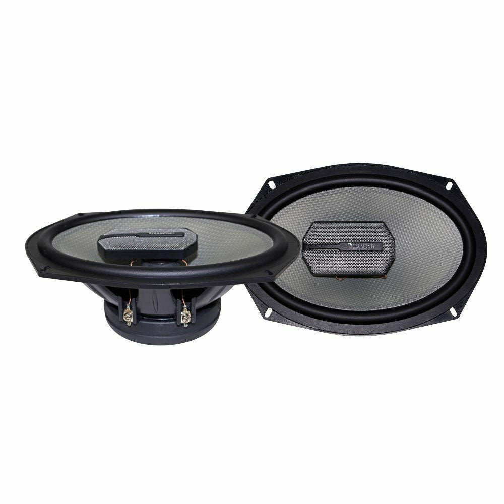 Diamond Audio DMD693 280W Peak (140W RMS) 6"x9" DMD Series 3-way Coaxial Car Speakers